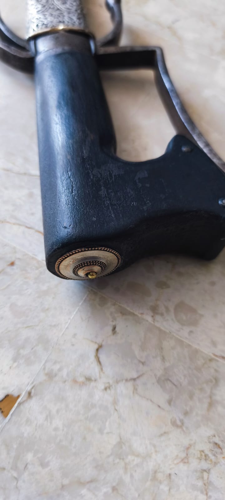 Nimcha Sword (Morocco), Early 19th Century — Silver Mounts 924