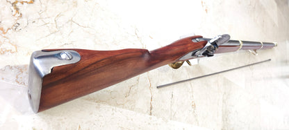 Fusil à silex (1777) Révolutionnaire Copie Fabriqué en Belgique LIÈGE (1979)