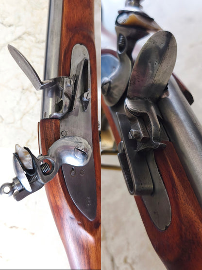Fusil à silex (1777) Révolutionnaire Copie Fabriqué en Belgique LIÈGE (1979)