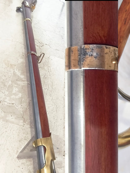Fusil à silex (1777) Révolutionnaire Copie Fabriqué en Belgique LIÈGE (1979)