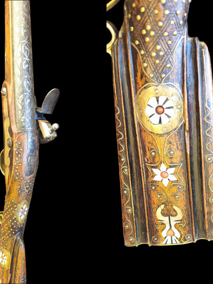 Balkan Ottoman Naval Flintlock Blunderbuss, late 18th century.