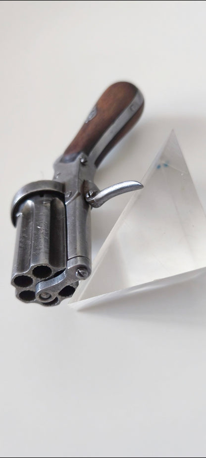 1854 J.G. HERMAN POCKET PEPPERBOX REVOLVER