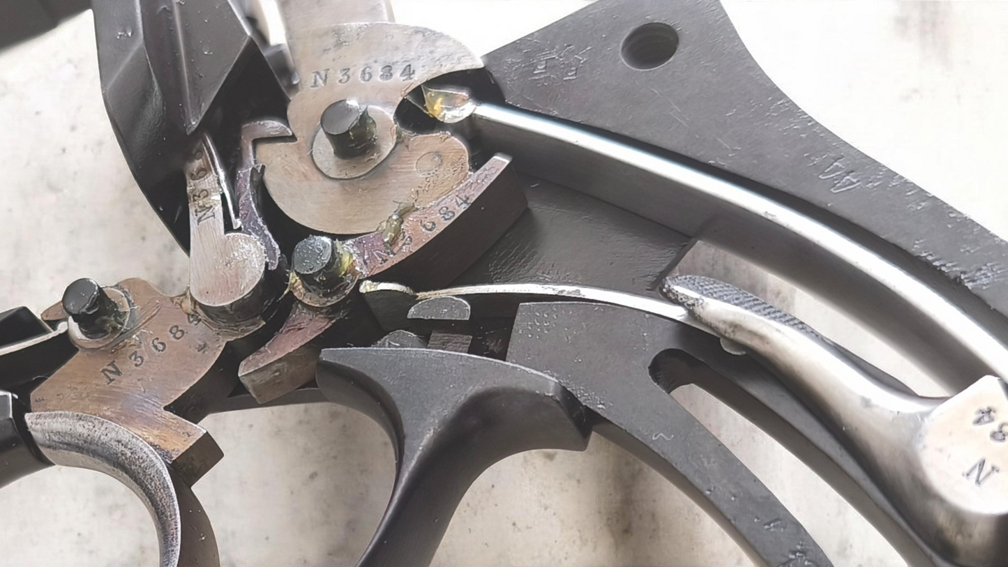 Chamelot 1874 revolver (rare model) year of manufacture 1875