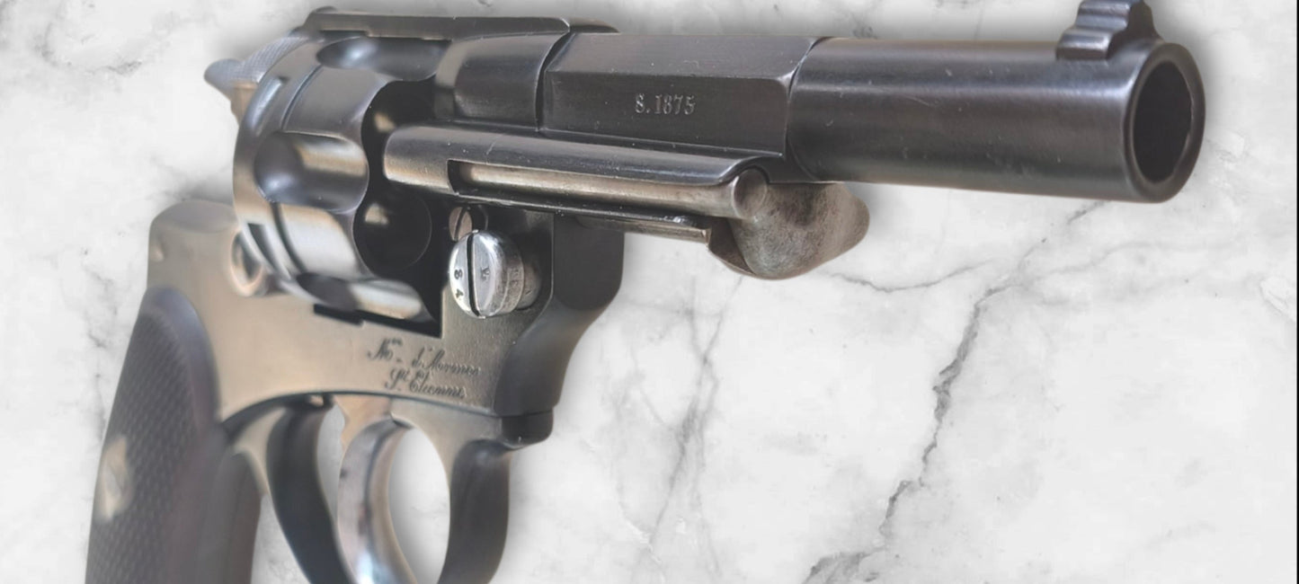 Chamelot 1874 revolver (rare model) year of manufacture 1875