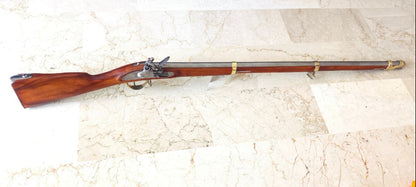 Fusil à silex (1777) Révolutionnaire Copie Fabriqué en Belgique LIÈGE (1979)