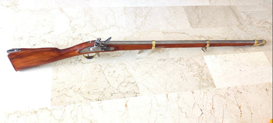 Fusil à silex (1777) Révolutionnaire Copie Fabriqué en Belgique LIÈGE (1979)