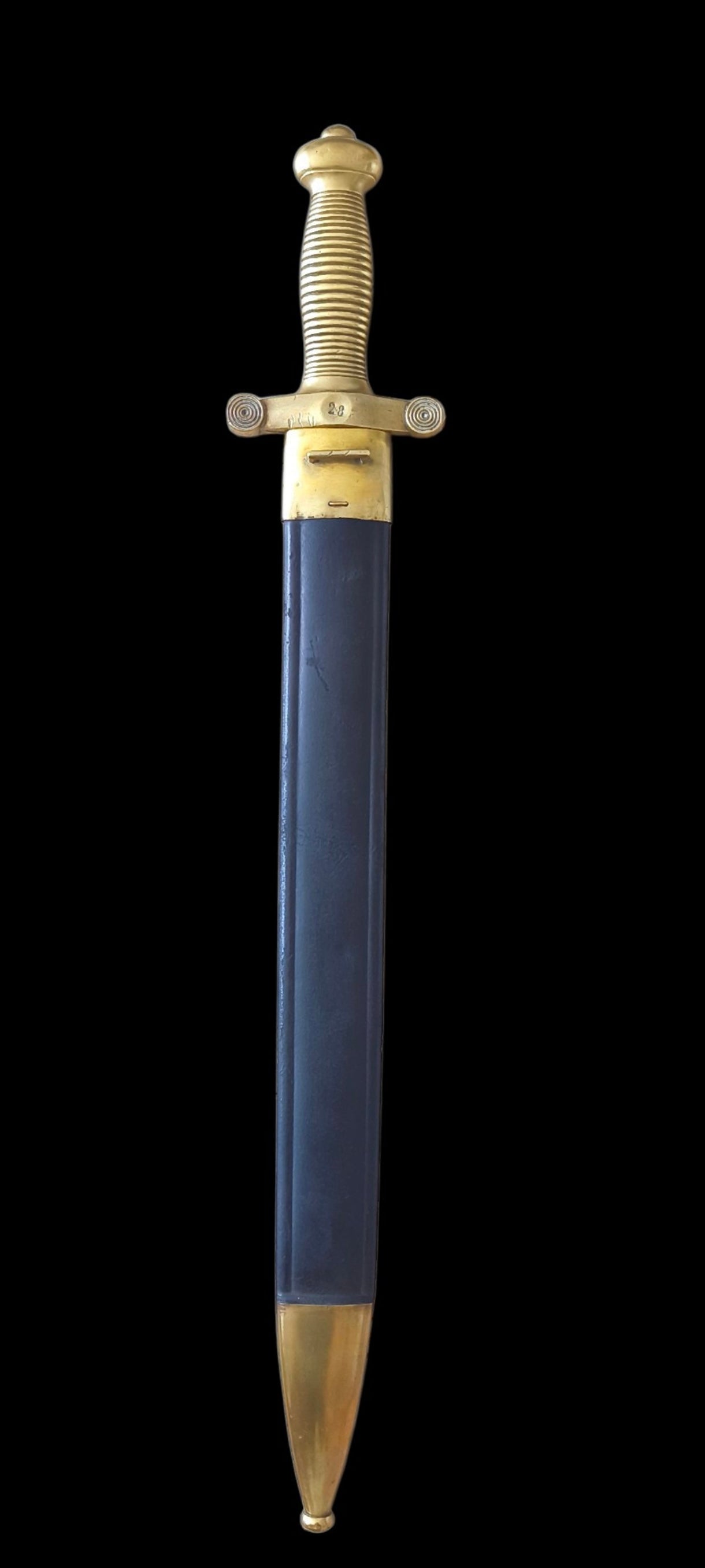 Massive French Legionnaire-Artillery Sword, early 19th century (King Louis-Philippe era, circa 1828)