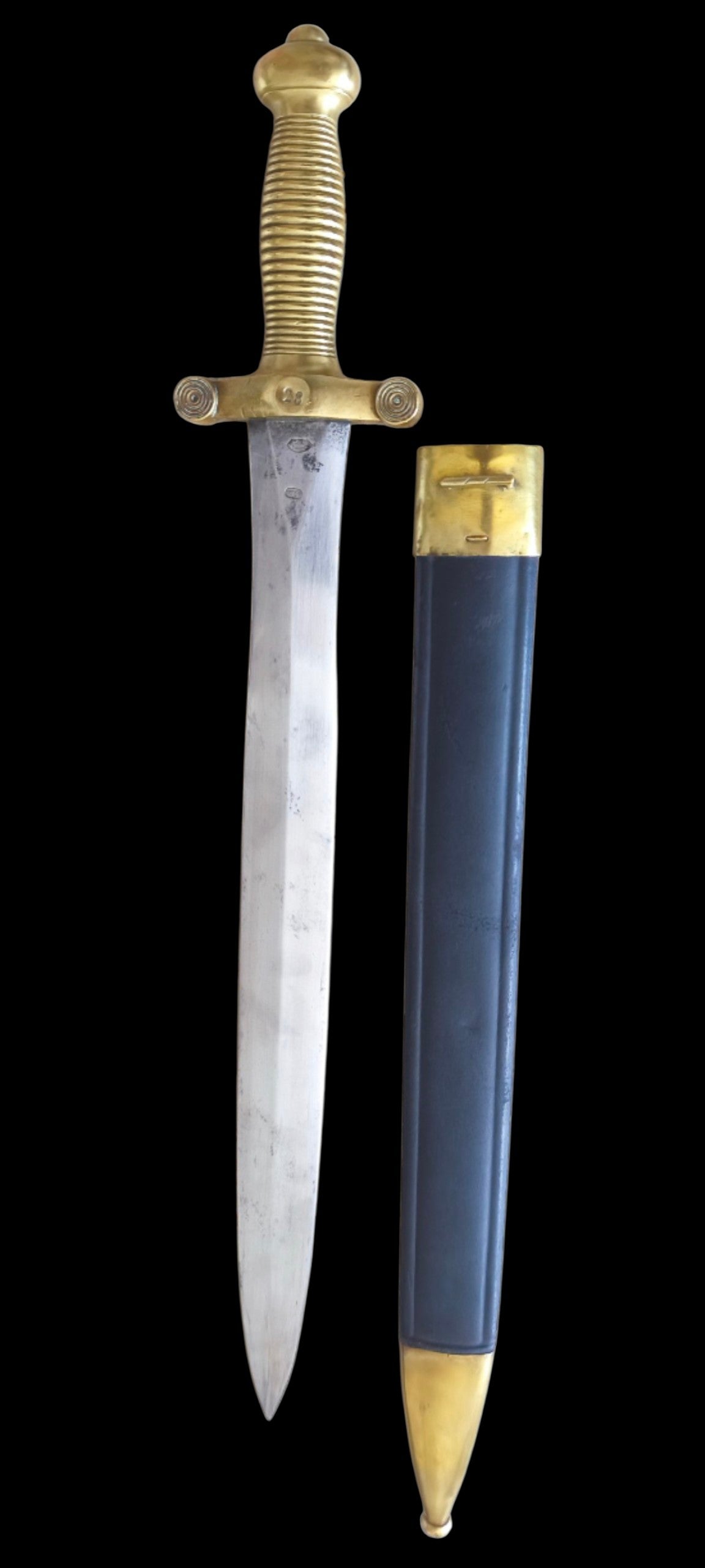 Massive French Legionnaire-Artillery Sword, early 19th century (King Louis-Philippe era, circa 1828)