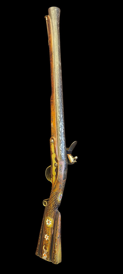 Balkan Ottoman Naval Flintlock Blunderbuss, late 18th century.