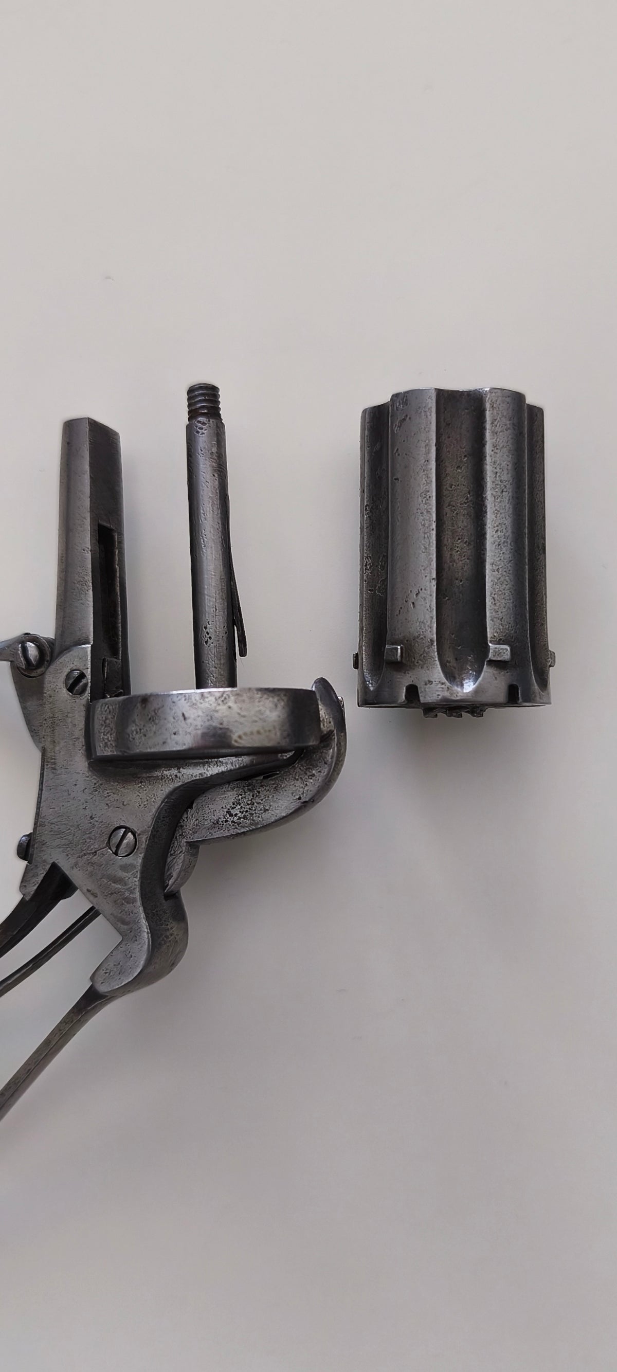 1854 J.G. HERMAN POCKET PEPPERBOX REVOLVER