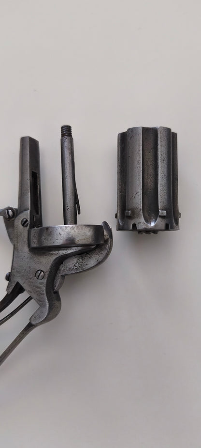 1854 J.G. HERMAN POCKET PEPPERBOX REVOLVER