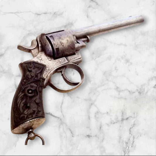 British Constabulary revolver, 1875, Belgian manufacture.