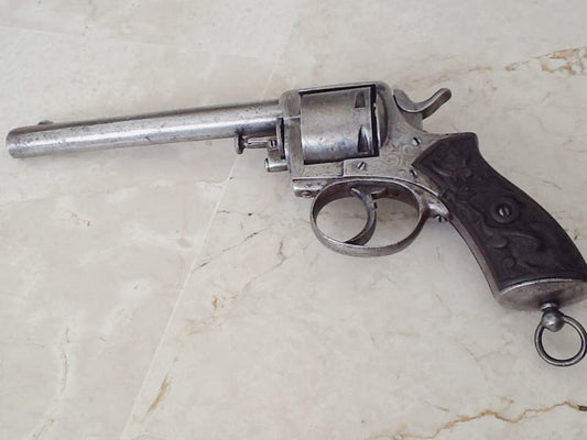 British Constabulary revolver, 1875, Belgian manufacture.
