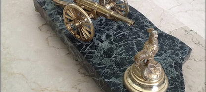 Чернильница «Пушка» 75-мм, образца 1897 года, Франция, конец XIX века.