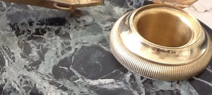 Чернильница «Пушка» 75-мм, образца 1897 года, Франция, конец XIX века.