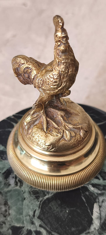 Чернильница «Пушка» 75-мм, образца 1897 года, Франция, конец XIX века.