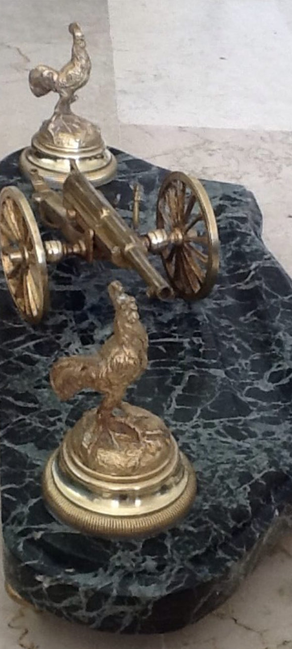 Чернильница «Пушка» 75-мм, образца 1897 года, Франция, конец XIX века.