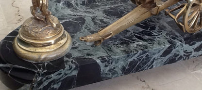 Чернильница «Пушка» 75-мм, образца 1897 года, Франция, конец XIX века.