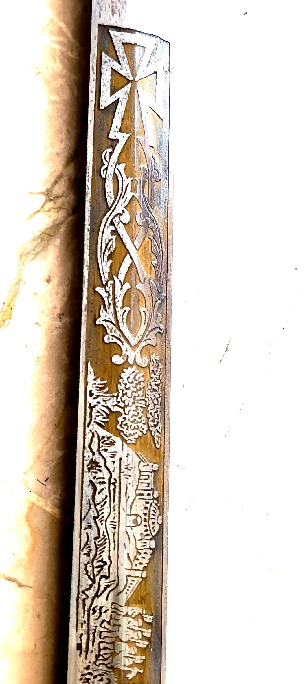 Masonic Templar Knights' Sword USA