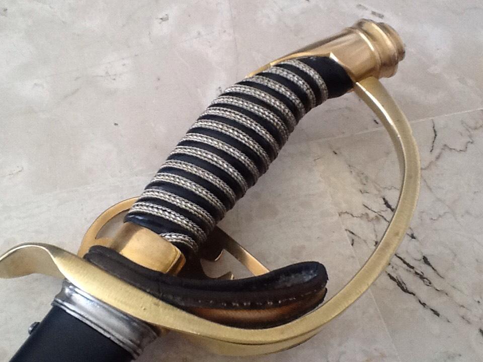 Офицерская сабля русской пехоты Вильгельма II, 1889 год.