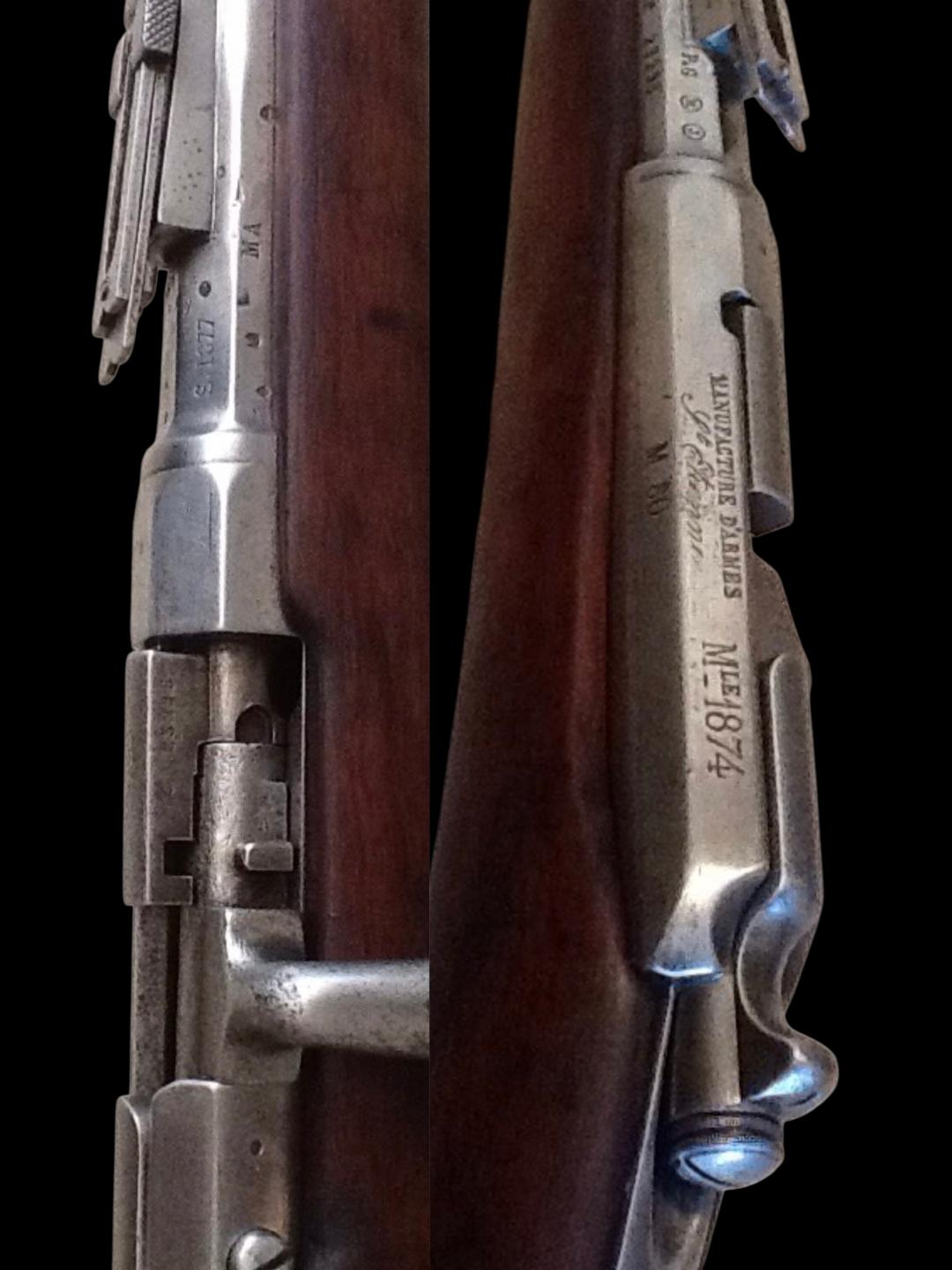 Carabine Gras Gendarmerie model M80 1874- 1877