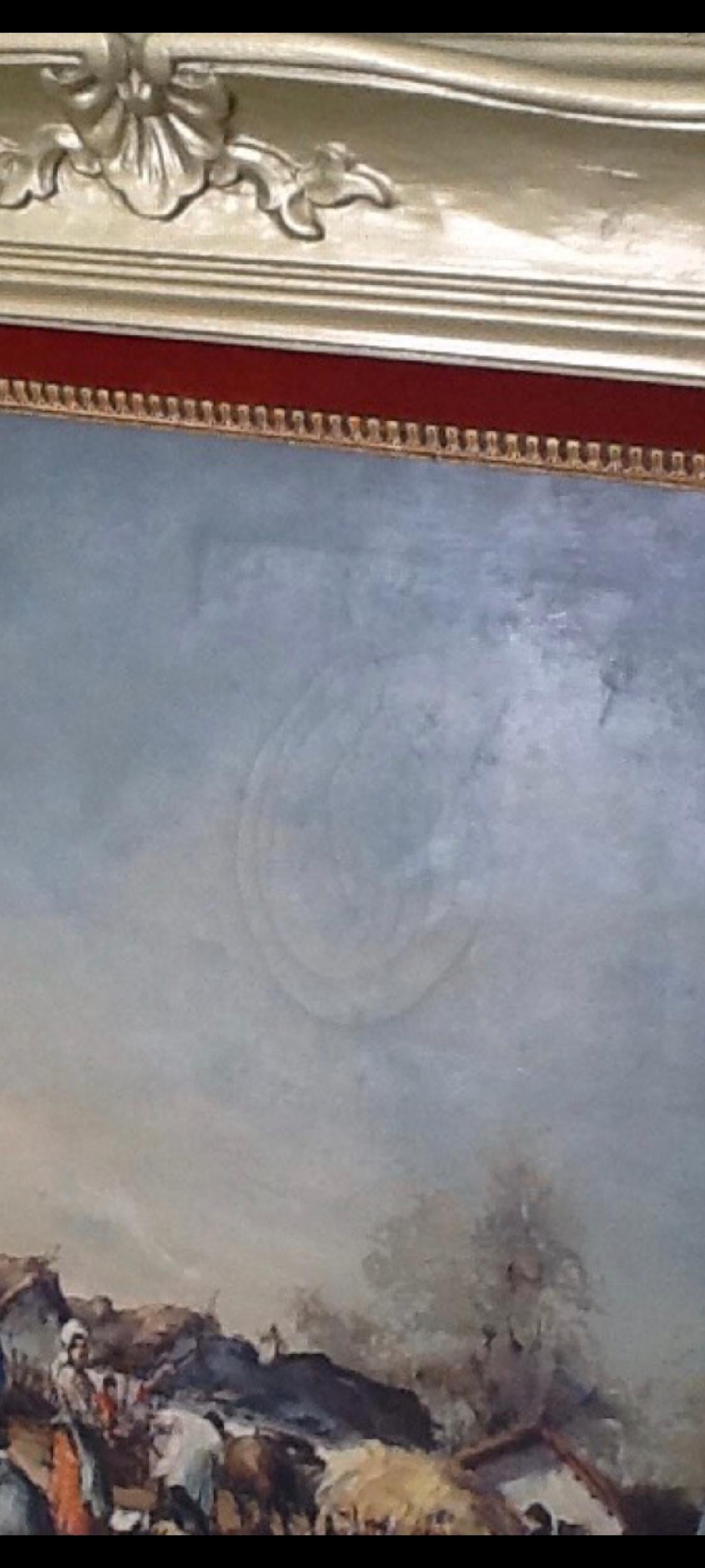 Нагий Аттила - Сцена деревенского рынка 1940 год.