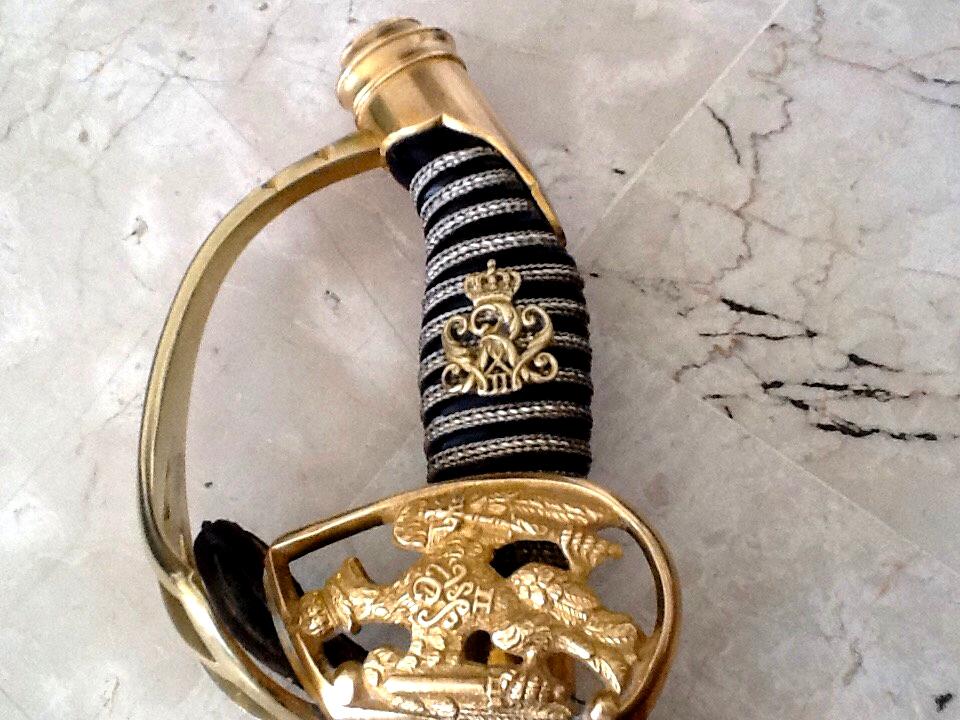 Офицерская сабля русской пехоты Вильгельма II, 1889 год.