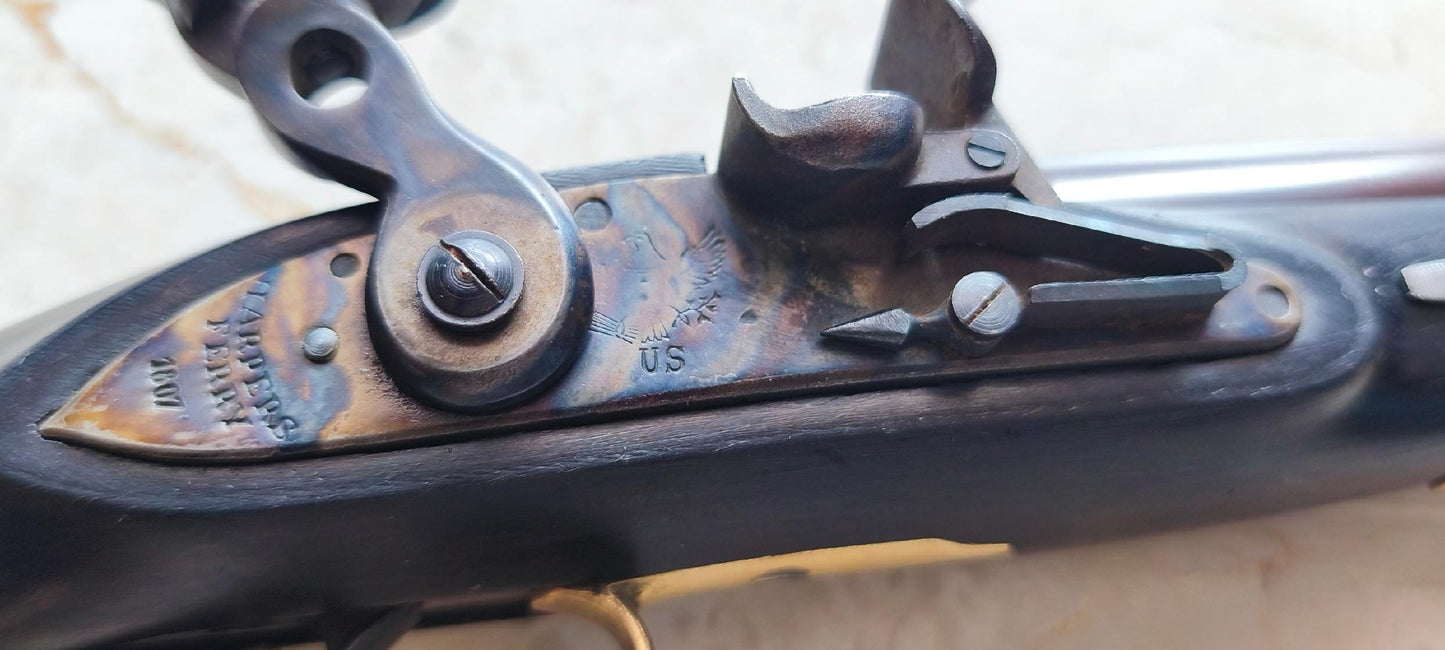 Pedersoli Harper's Ferry Flintlock pistol, model 1807
