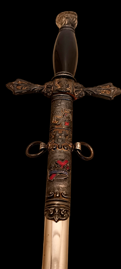 Masonic Templar Knights' Sword USA