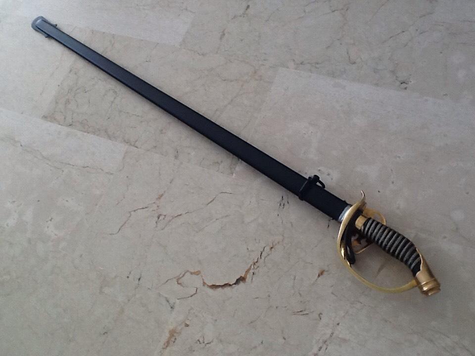 Офицерская сабля русской пехоты Вильгельма II, 1889 год.