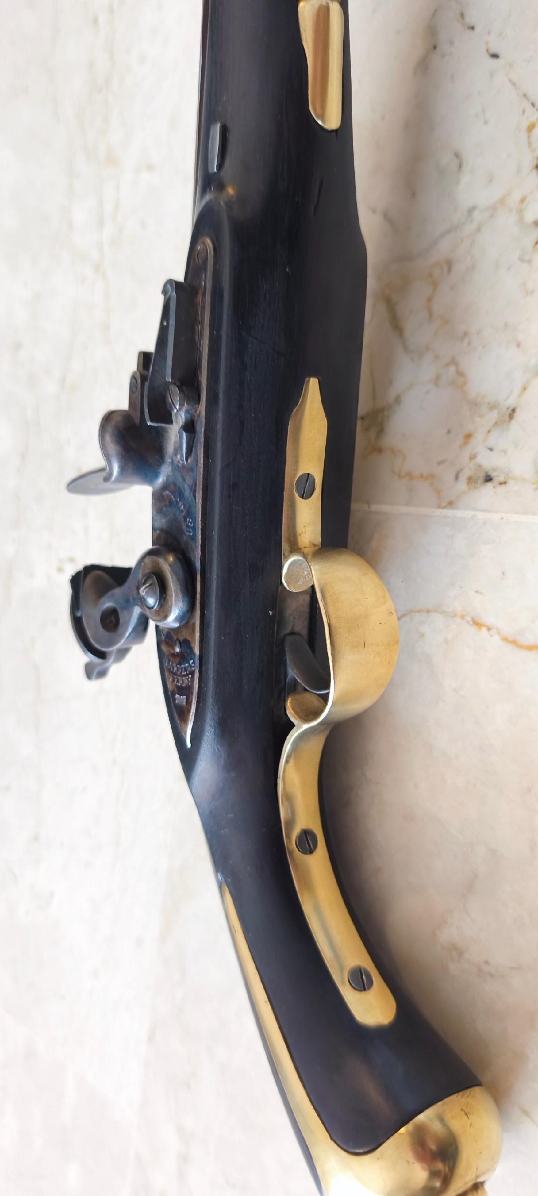 Pedersoli Harper's Ferry Flintlock pistol, model 1807